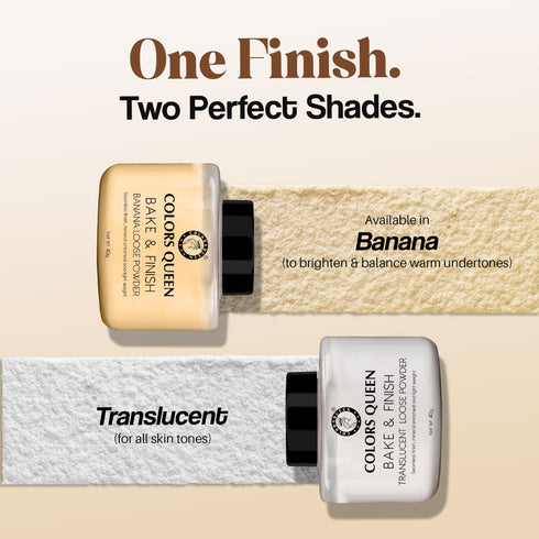Colors Queen Bake & Finish Loose Powder | 40 Gram