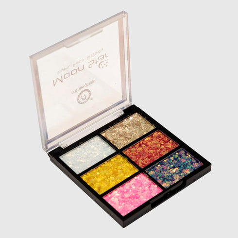Colors Queen Moon Star Glitter Eyeshadow | 15 Gram