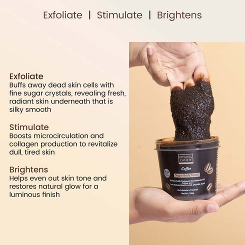 Bryan & Candy Coffee Sugar Body Scrub