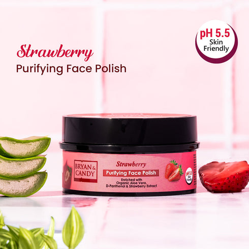 Bryan & Candy Strawberry Purifying Face Polish