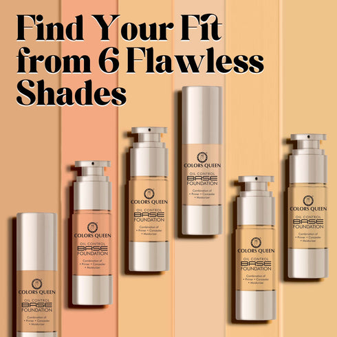 Colors Queen Oil Control Base Foundation | 30 ML
