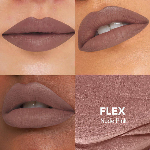 LoveChild Flex | Nude Pink | Kiss My Sass Velvet Matte Liquid Lipstick