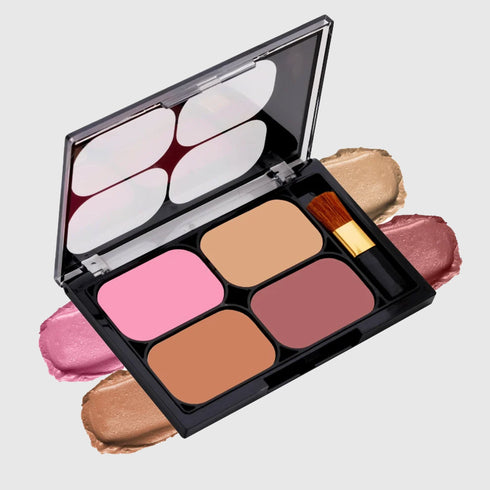 Colors Queen Blusher and Highlighter Palette | 43 Gram