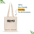 OZiva Ecofriendly Canvas Tote Bag (Beige)