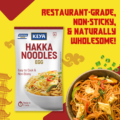 Keya Egg Hakka Noodle 150 gm Pack of 2