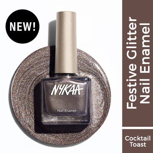 Nykaa Glitter Nail Enamel (9ml)