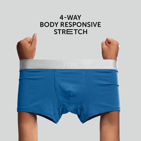 XYXX Illuminati Modal Trunks Port Blue