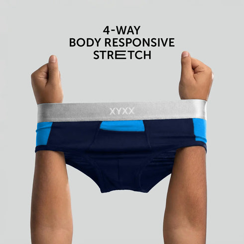 XYXX Illuminati Modal Briefs Duo Blue