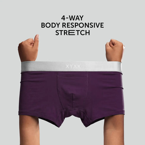 XYXX Illuminati Modal Trunks Plum Purple