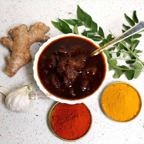 Prakruthi Munagaaku (Moringa) Prawns Pickle