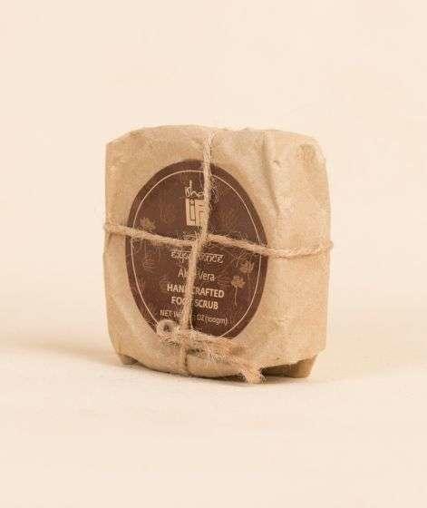 Isha Life Aleovera Handcrafted Foot Scrub 110g