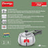 Prestige Nakshatra Cute Svachh Aluminium Gas And Induction Compatible Pressure Cooker Silver 2 L
