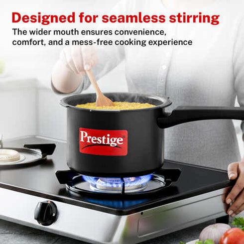 Prestige Popular Svachh Hard Anodised Pressure Cooker 3.0 L