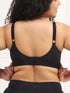 UNDERNEAT Minimizer Bra for Heavy Bust - Wired Non-Padded Full Coverage Bra - Black