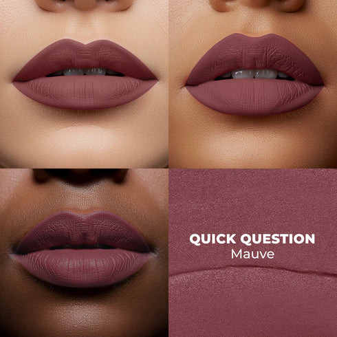 LoveChild Quick Question | Mauve | The Boss Statement Matte Lipstick