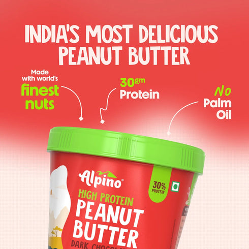 Alpino High Protein Dark Chocolate Peanut Butter Crisp