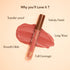 LoveChild Lemme See! | Caramel Brown | Kiss My Sass Velvet Matte Liquid Lipstick