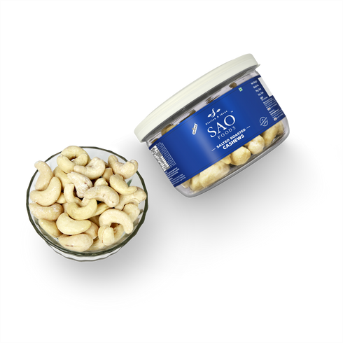 SAO Foods Salted & Roasted Cashews
