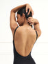 UNDERNEAT Backless Butt Lifting Bodysuit - Black
