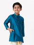 Ramraj Cotton Boys Full Sleeves Ramar Blue K1