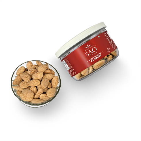 SAO Foods Salted & Roasted Almonds