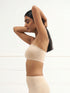 UNDERNEAT Bandeau - No Slip Non-Padded Wireless Seamless Tube Bra - Black