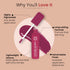 Colors Queen Zero Transfer Lipstick – Smudge Proof