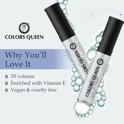 Colors Queen Clear Lash & Brow Mascara | 7 ML