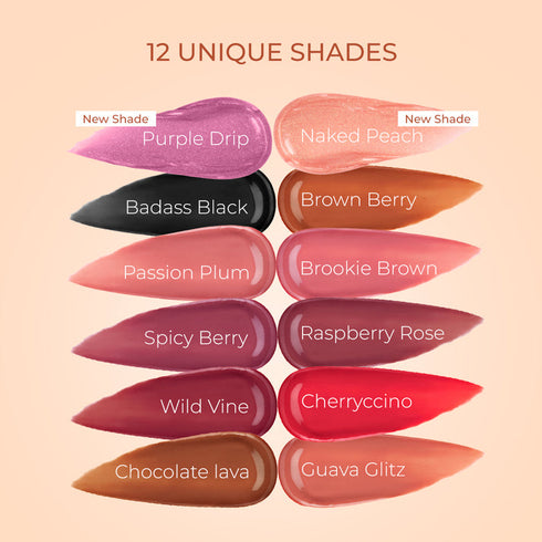 LoveChild Brown Berry| Lip Gelato Tinted Lip Oil Brown