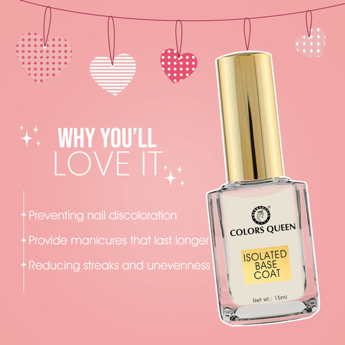 Colors Queen Nail Care (Isolated Base Coat) | 15 ML