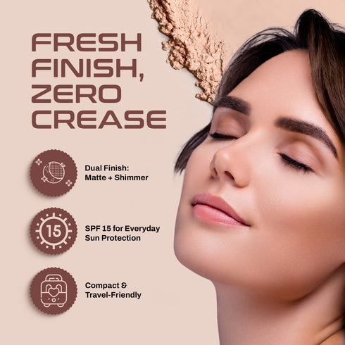 Colors Queen Fair Shine Oil Control Compact Powder | 20 Gram