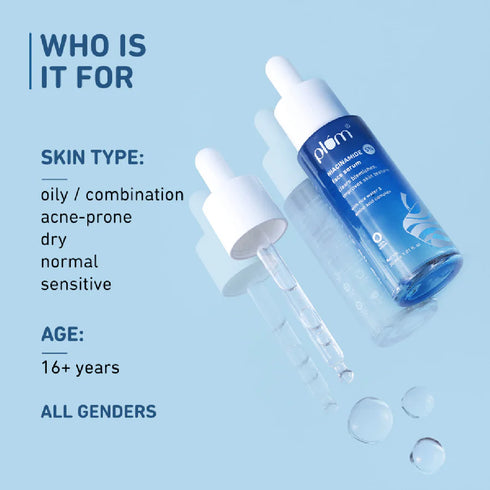 Plum 5% Niacinamide Serum For Face With Rice Water