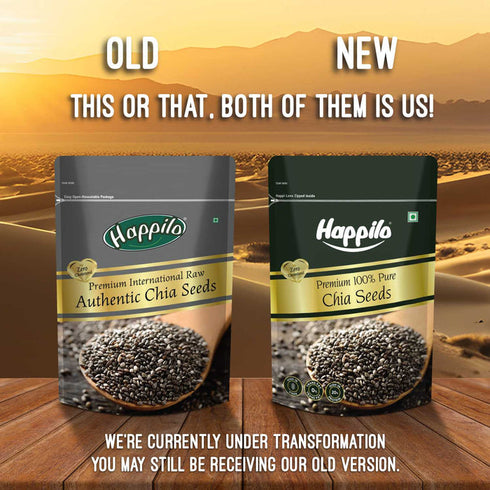 Happilo Premium Raw Organic Authentic Chia Seeds