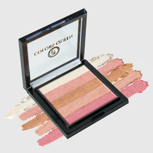 Colors Queen Glam Highlighter Shimmer Brick | 12 Gram