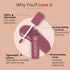 Colors Queen Zero Transfer Lipstick – Smudge Proof