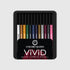 Colors Queen Vivid Matte Lip & Eye Pencil – 12 Smooth Shades Set