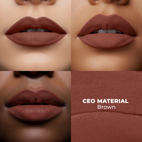 LoveChild CEO Material | Brown | The Boss Statement Matte Lipstick