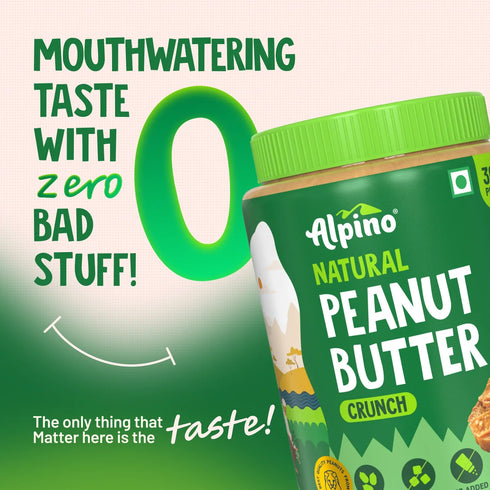 Alpino Natural Peanut Butter Crunch