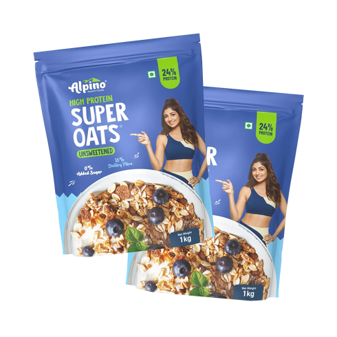 Alpino High Protein Super Rolled Oats Unsweetened