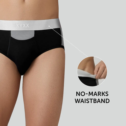 XYXX Illuminati Modal Briefs Black Smoke