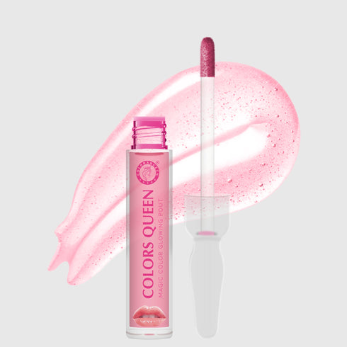 Colors Queen Magic Lip Color Glowing Pout with Hydrating Gloss