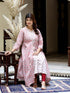 Miravan Womens Cotton Floral Printed Layered Kurta with Jacket