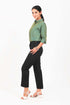 Veshbhoshaa Bluebird Women'S Black Solid Casual Trousers