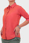 Veshbhoshaa Bluebird Women'S Coral Formal Shirt