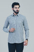 Veshbhoshaa Bluebird Men'S Black Striped Formal Shirt