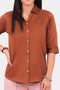 Veshbhoshaa Bluebird Women'S Coffee Formal Shirt