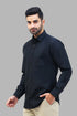 Veshbhoshaa Bluebird Men'S Black Formal Shirt