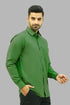 Veshbhoshaa Bluebird Men'S Dark Green Formal Shirt