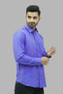 Veshbhoshaa Bluebird Men'S Sky Blue Formal Shirt