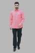 Veshbhoshaa Bluebird Men'S Peach Formal Shirt